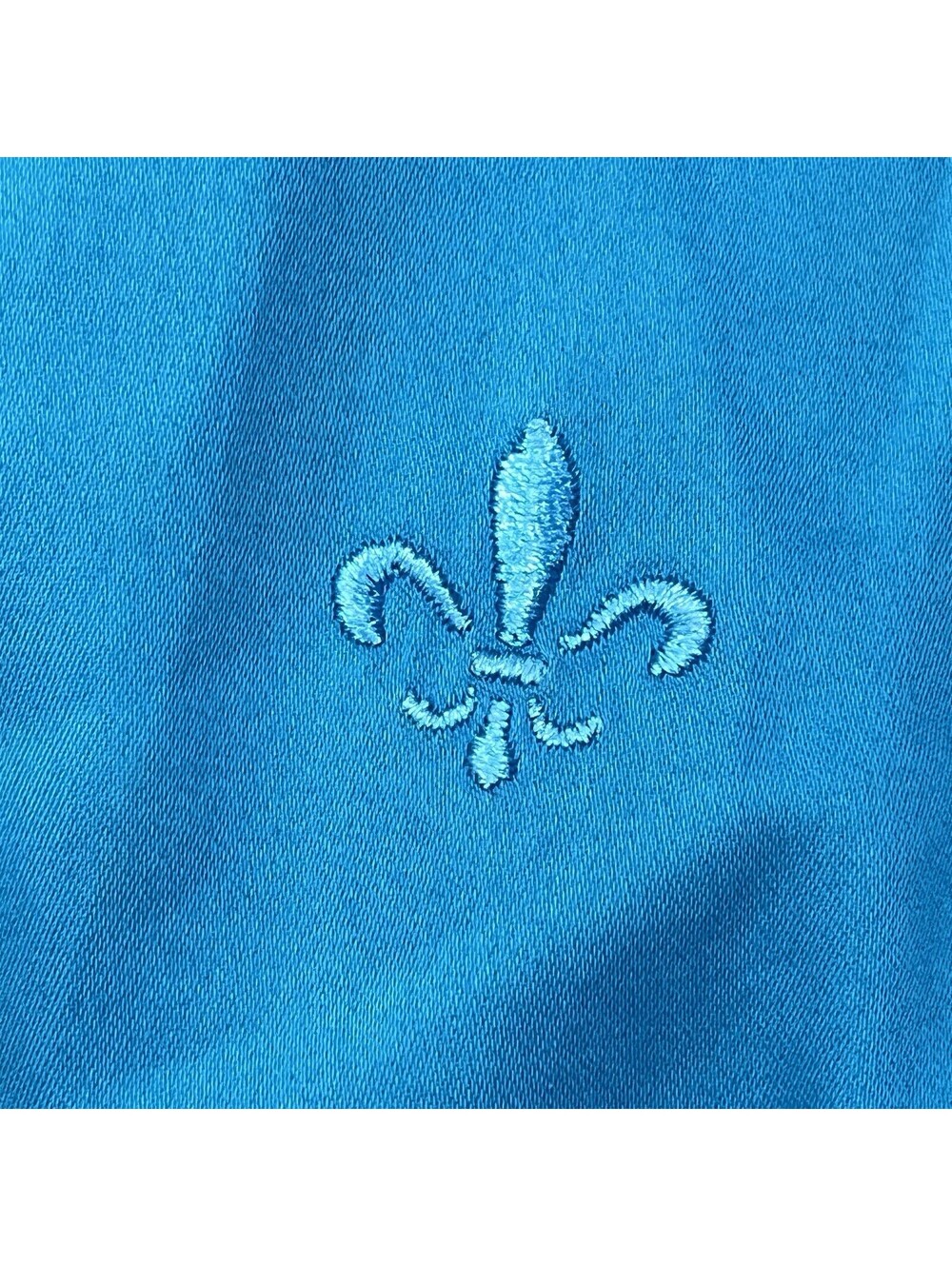 Dudalina Women’s 42 m Turquoise Blue Egyptian Cotton Button Down Shirt Brazil - Picture 8 of 11